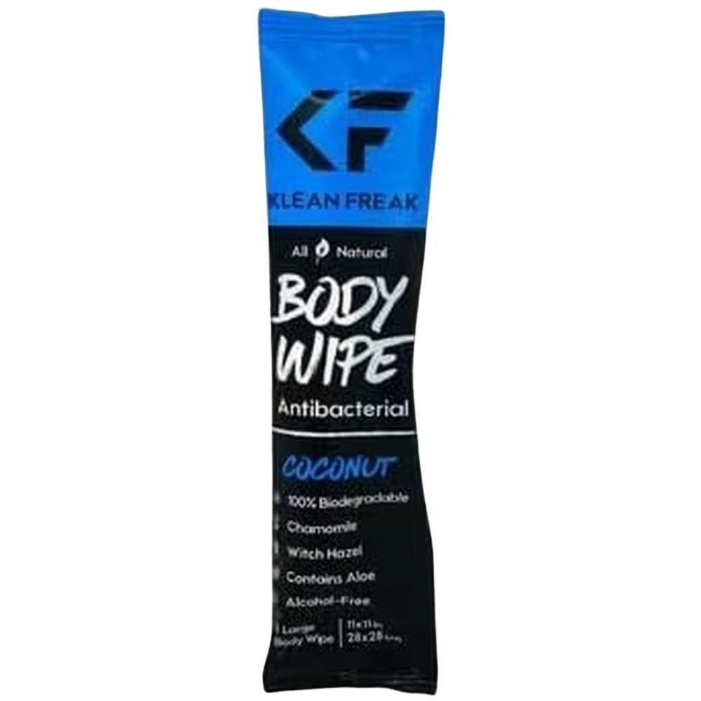 Klean Freak - Body Wipes - Single Sachet - Coconut