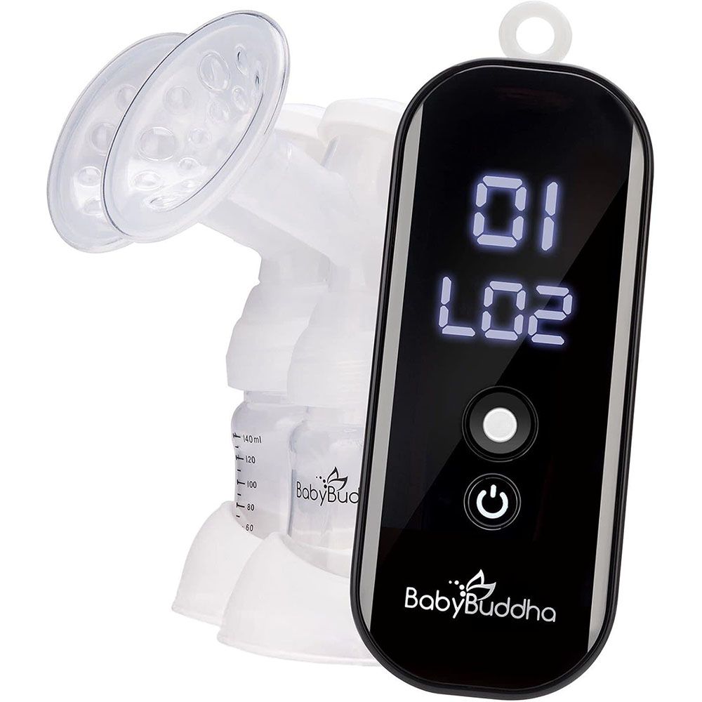 BabyBuddha - Portable & Compact Electric Breast Pump - Black