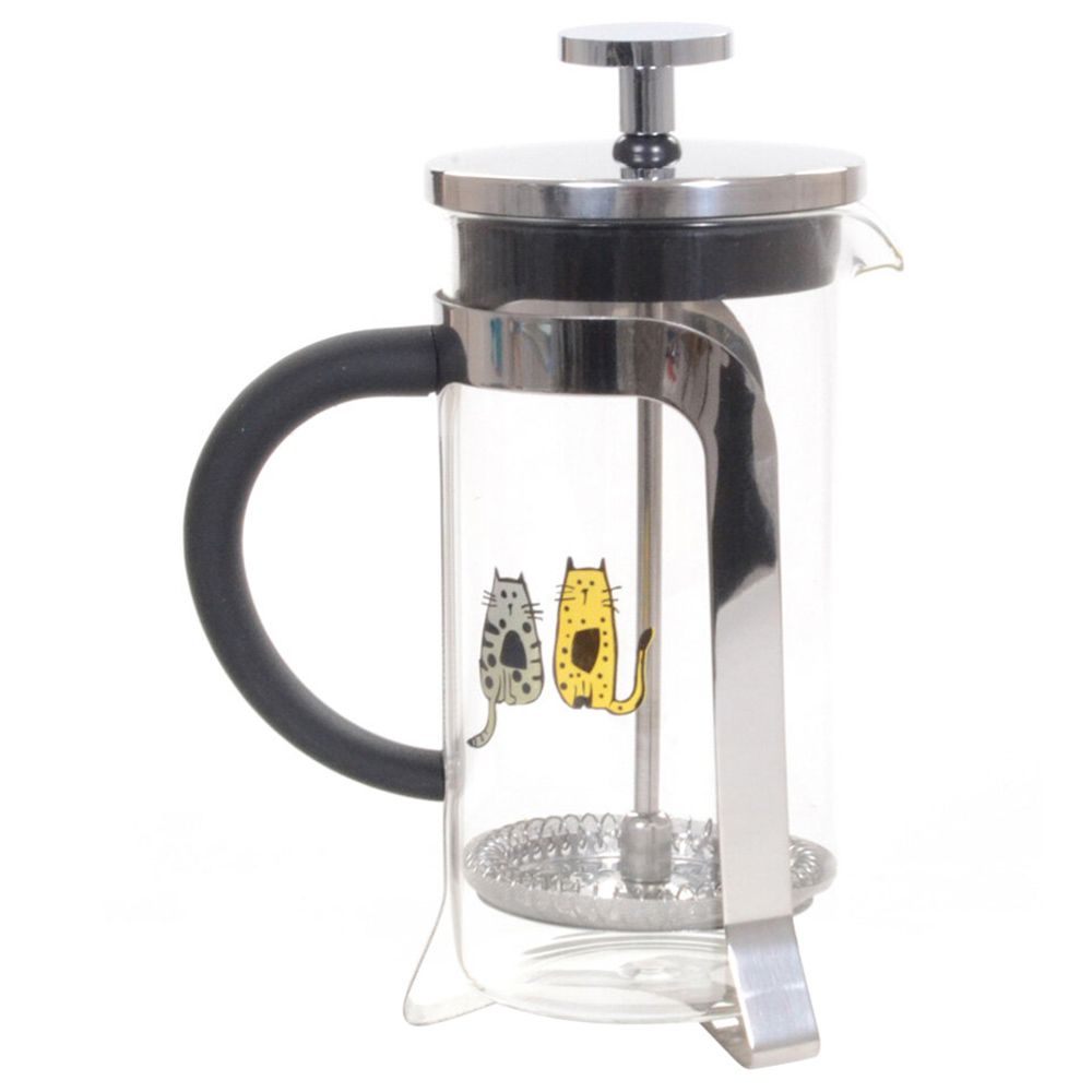 Biggdesign - French Press Coffee & Tea Maker - 350ml - Silver