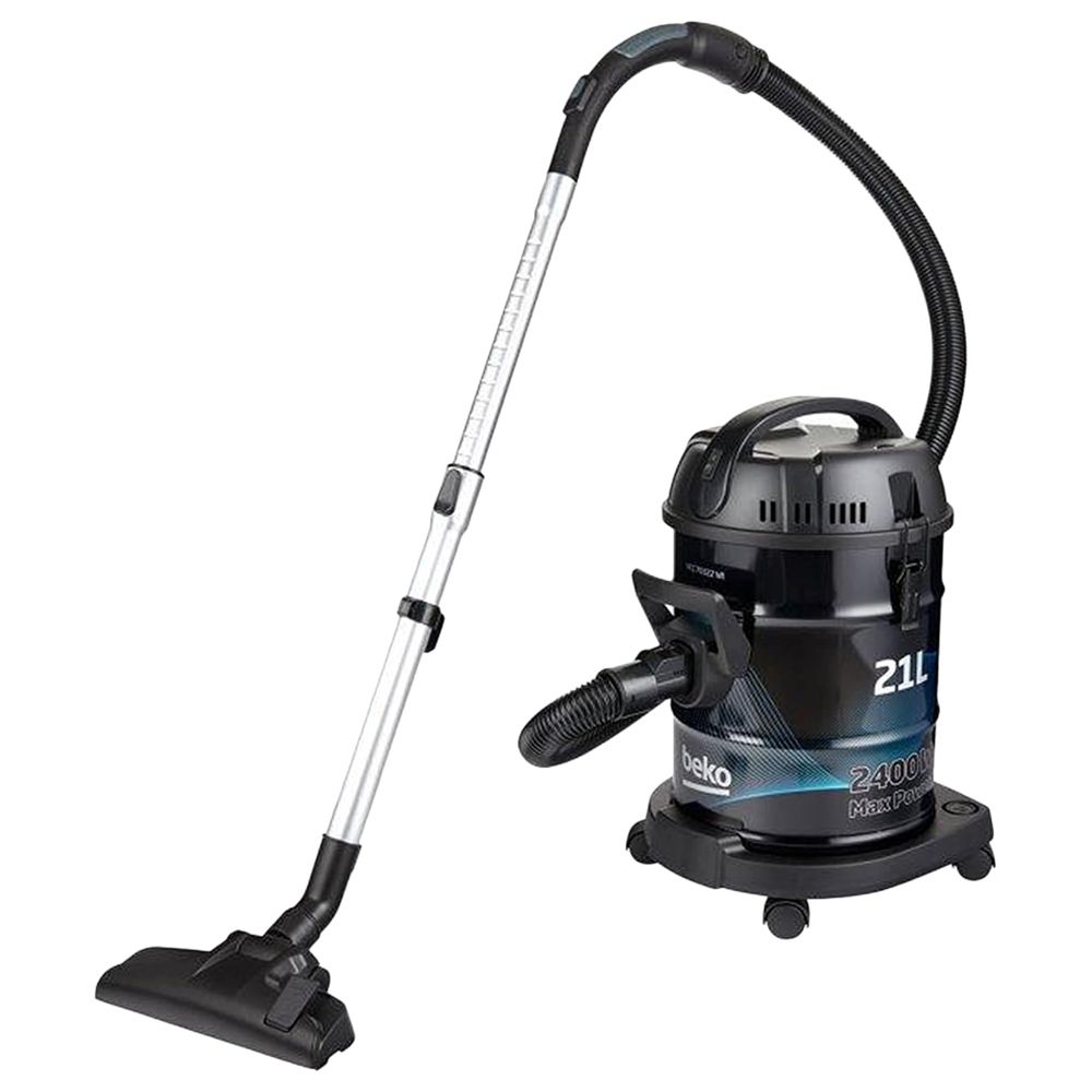 Beko - Drum Vacuum Cleaner - Black - 21 L