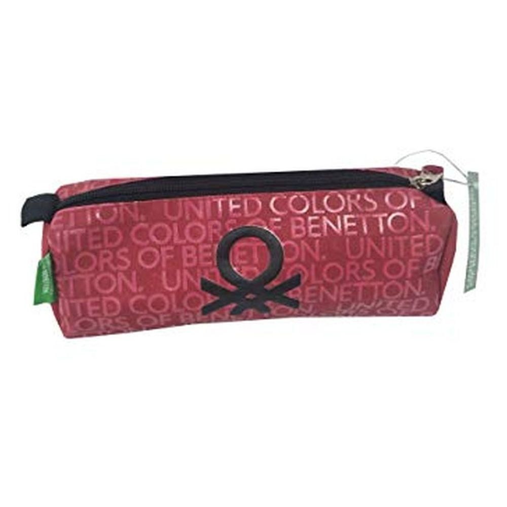 Benetton - School Triangle Pencil Case - Red