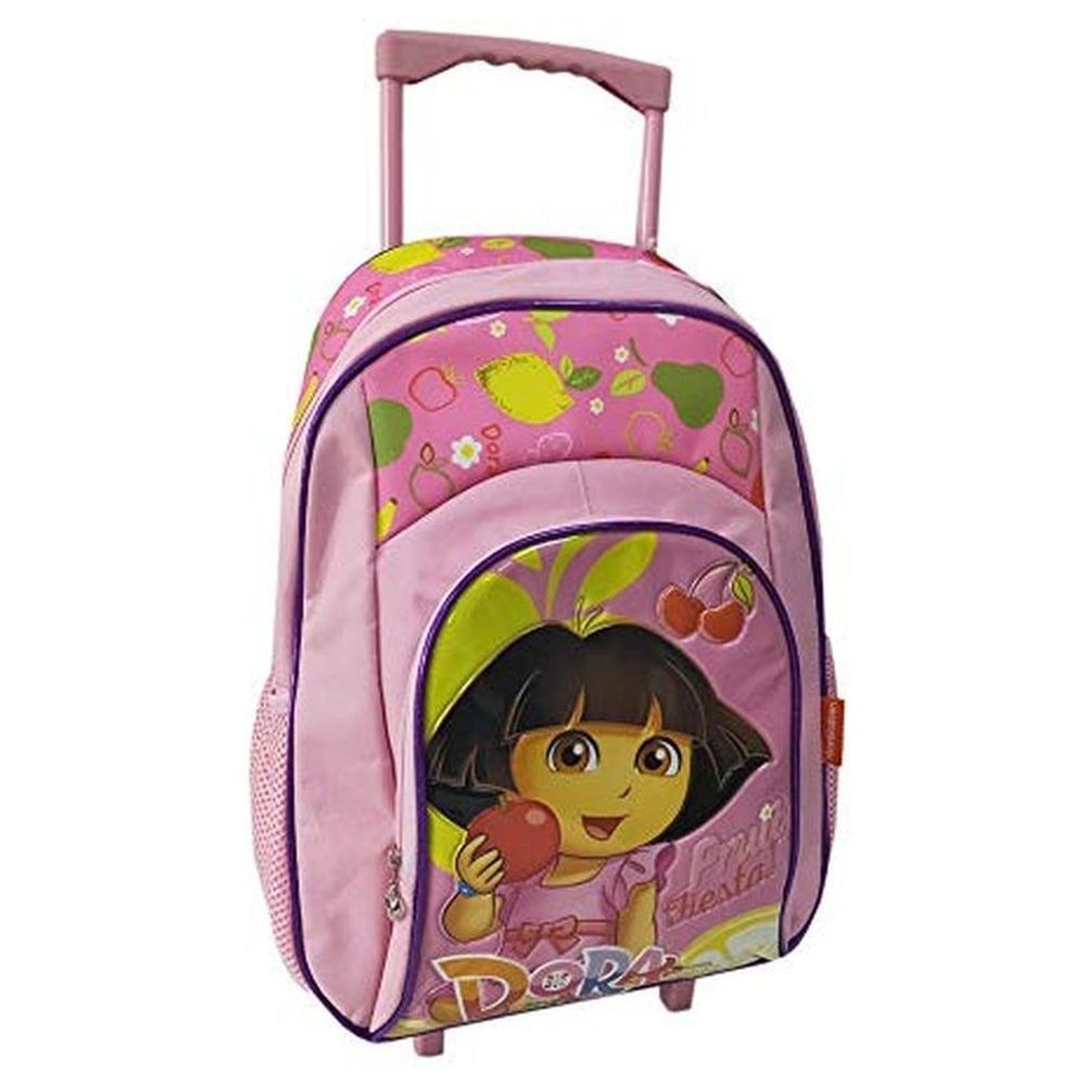 Dora The Explorer - Double Handle Trolley School Bag - 16-Inch