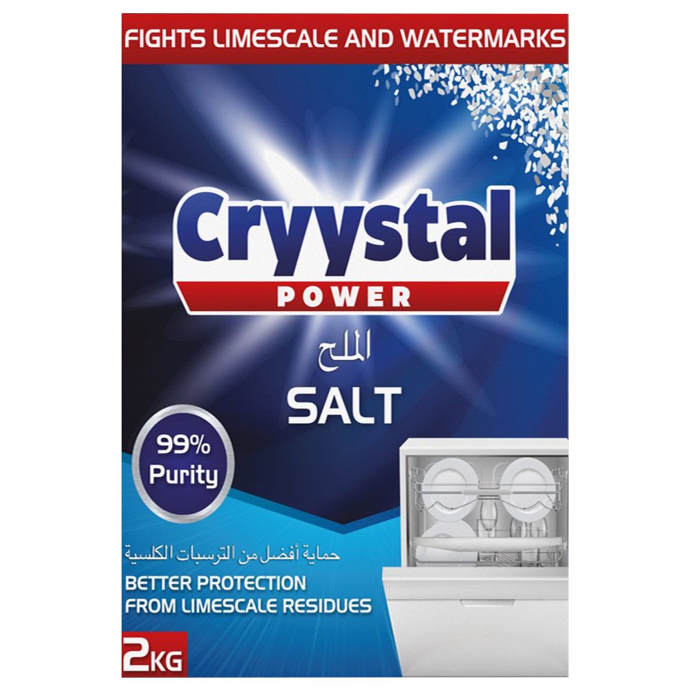 Cryystal Power - Dishwasher Salt - 2 kg