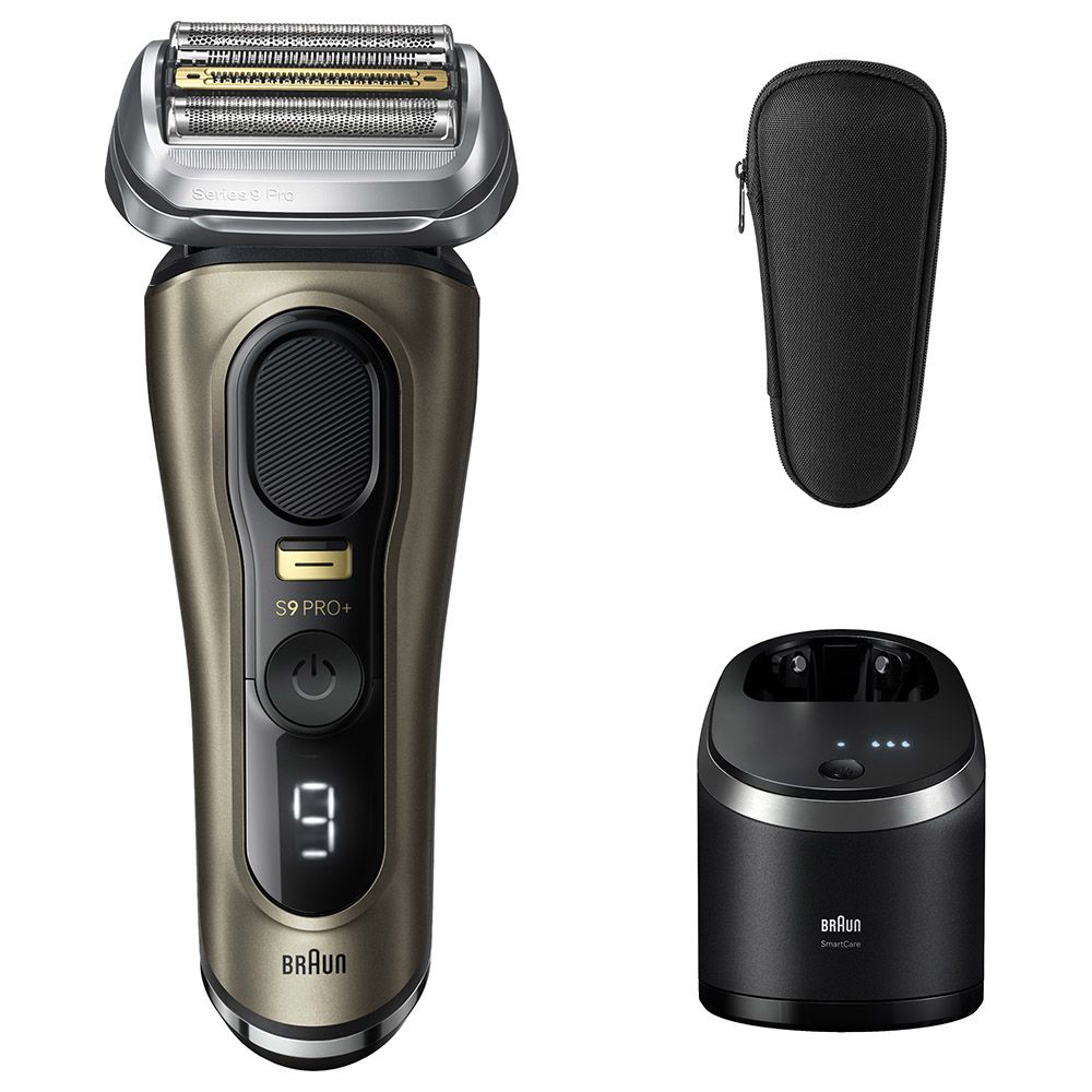 Braun - Series 9 Pro Plus Electric Shaver Kit - Gold/Black