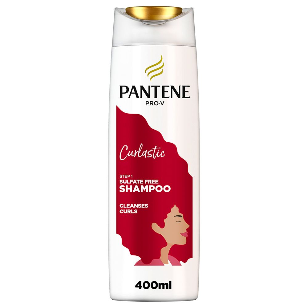 Pantene - Pro-V Curlastic Sulfate-Free Shampoo - 400 ml