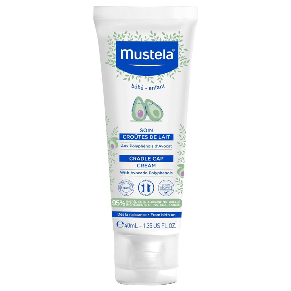 Mustela - Cradle Cap Cream, 40ml