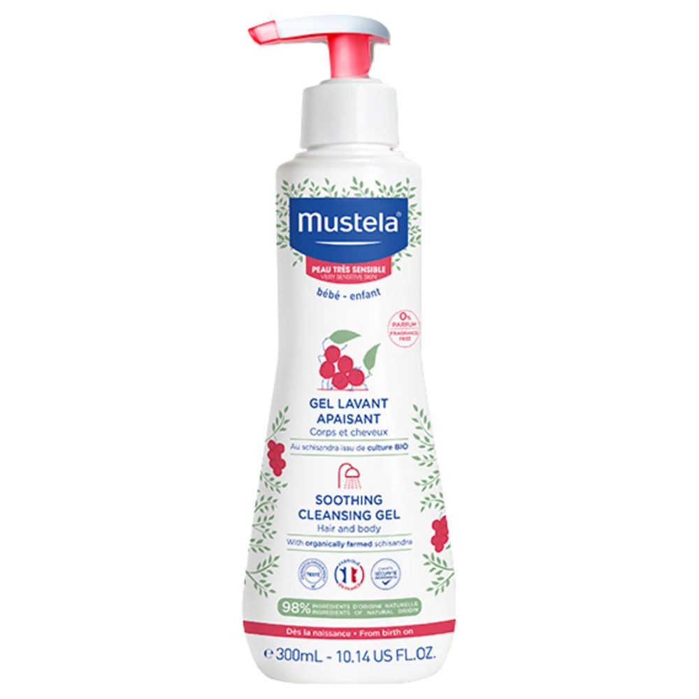 Mustela - Soothing Cleansing Gel Hair & Body 300ml