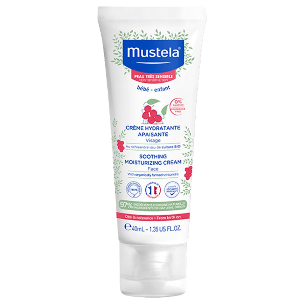 Mustela - Soothing Baby Face Moisturizing Cream - 40ml