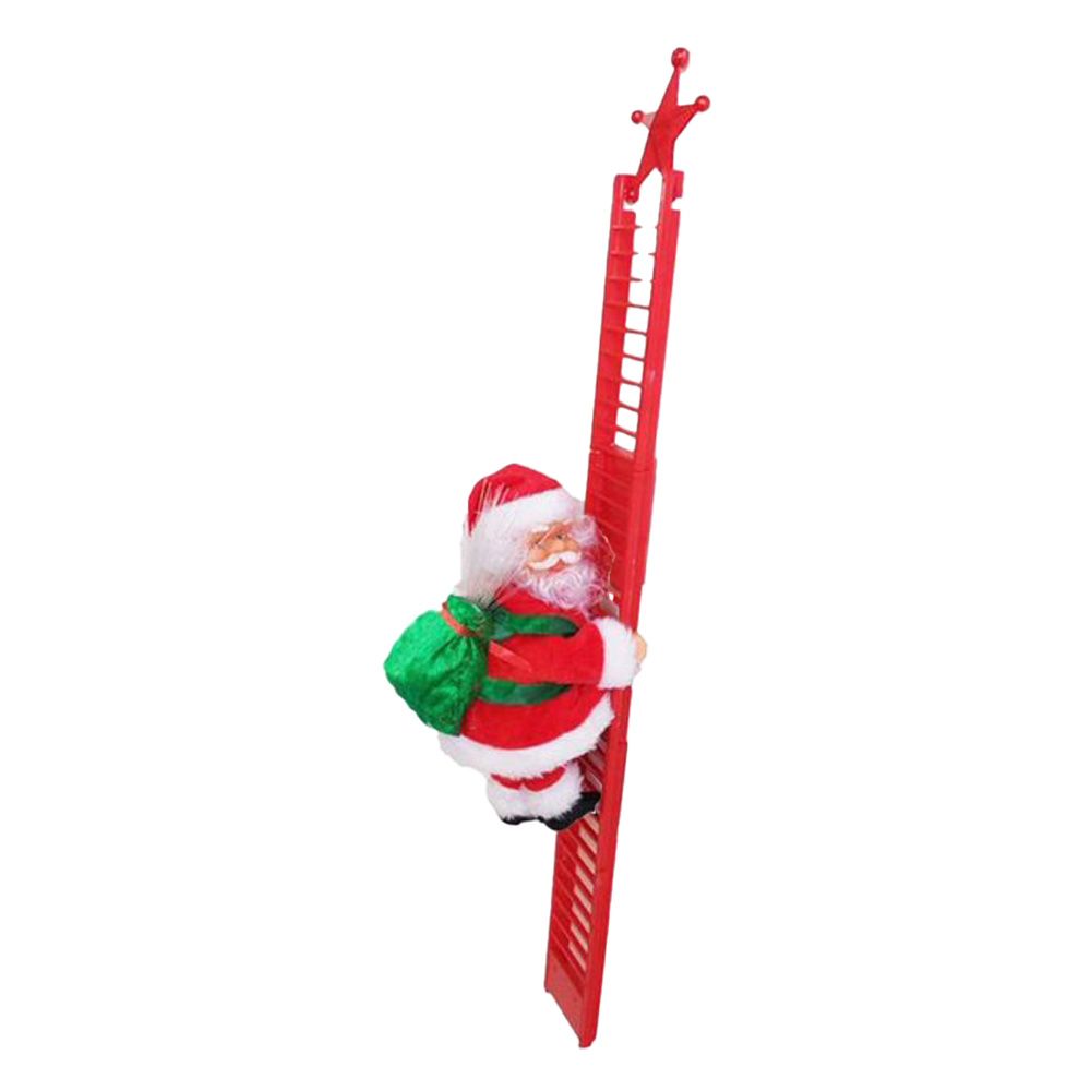 Galaxy Bubbles - Santa Claus Straight Climbing Ladder Rope Christmas Decoration