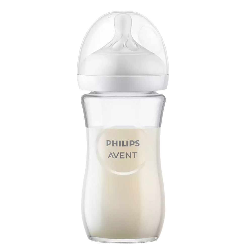 Philips - Avent Natural 3.0 Feeding Glass Bottle - 240 ml