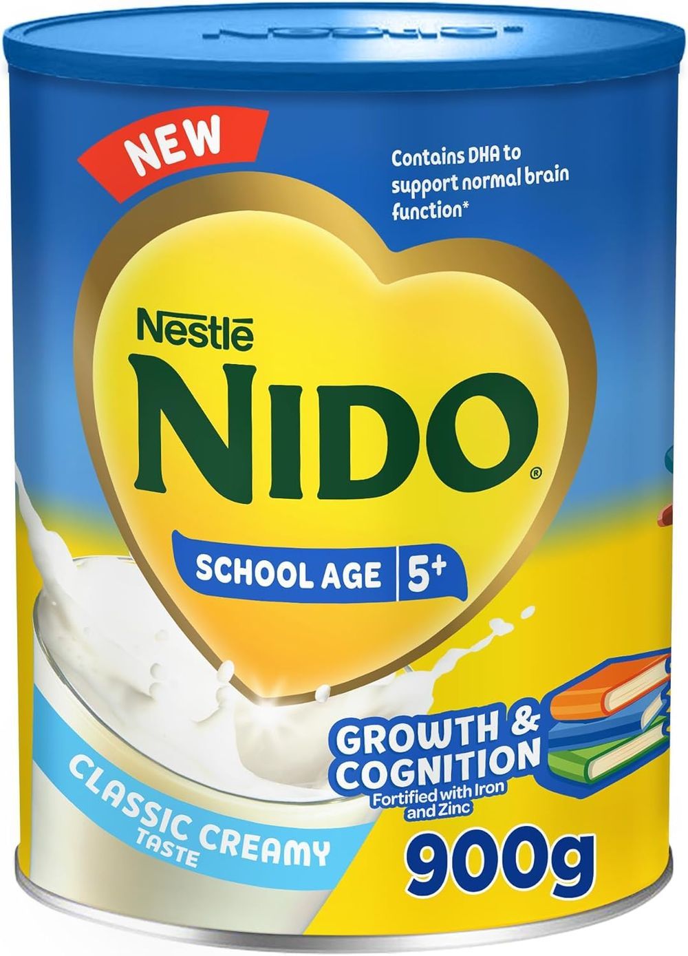 Nido - Growth & Nutrition Milk In Classic Creamy Taste 5y+ 900g