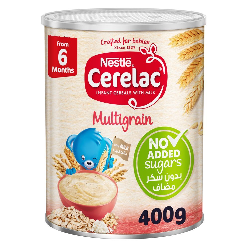 Cerelac - Infant Cereal Tin In Multigrain With No Added Sugar 400g