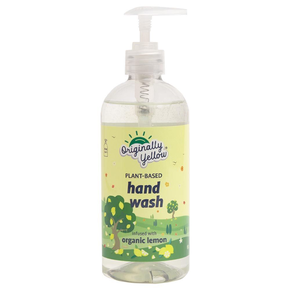 Originally Yellow - Organic Lemon Infused Hand Wash - 470 ml