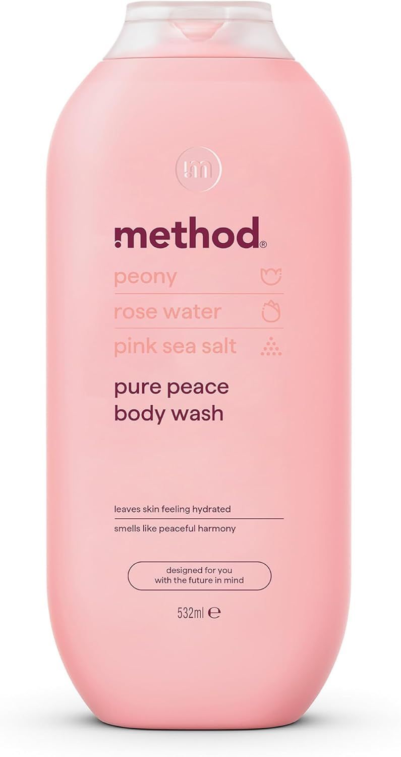 Method - Pure Peace Body Wash Shower Gel - Peony/Rose Water/Pink Sea Salt - 532ml