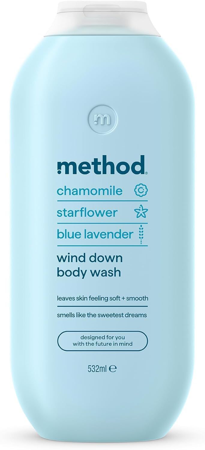 Method - Wind Down Body Wash Shower Gel - Chamomile/Starflower/Blue Lavender - 532ml