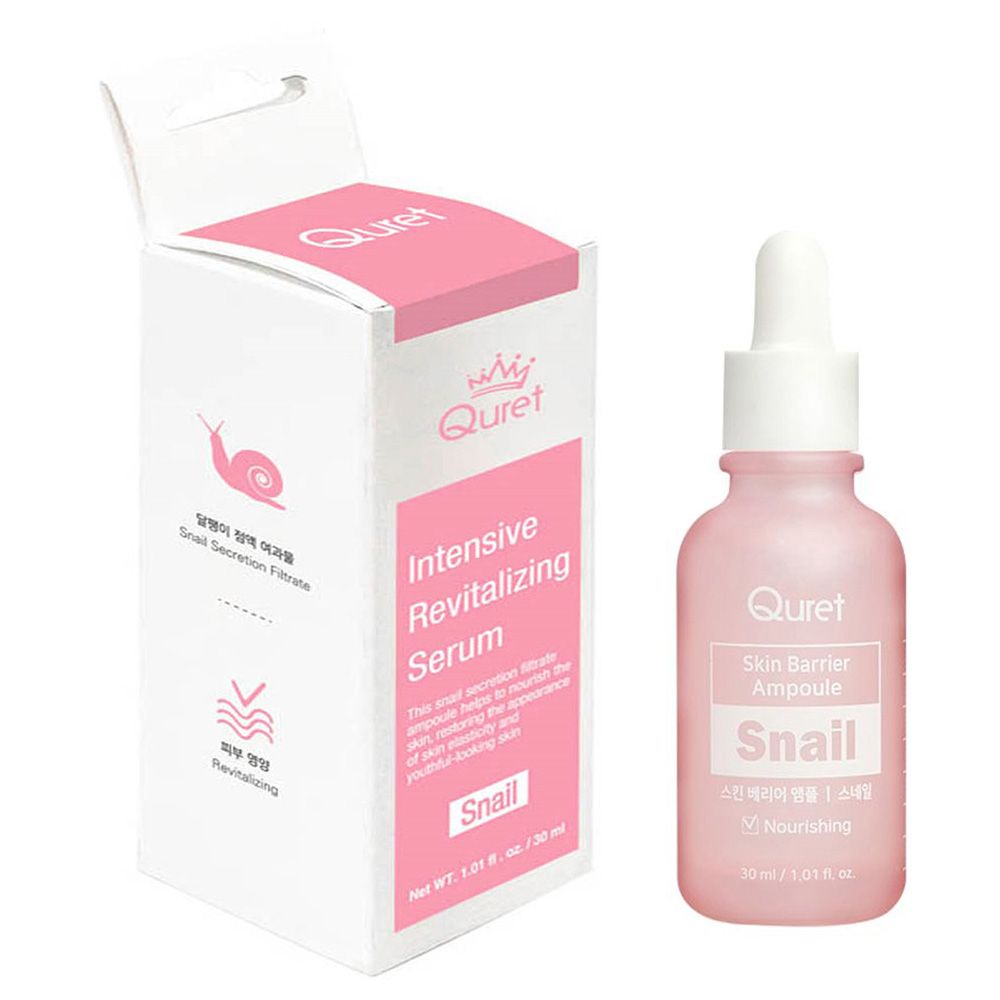 Quret - Intensive Revitalizing Serum - Snail - 30ml