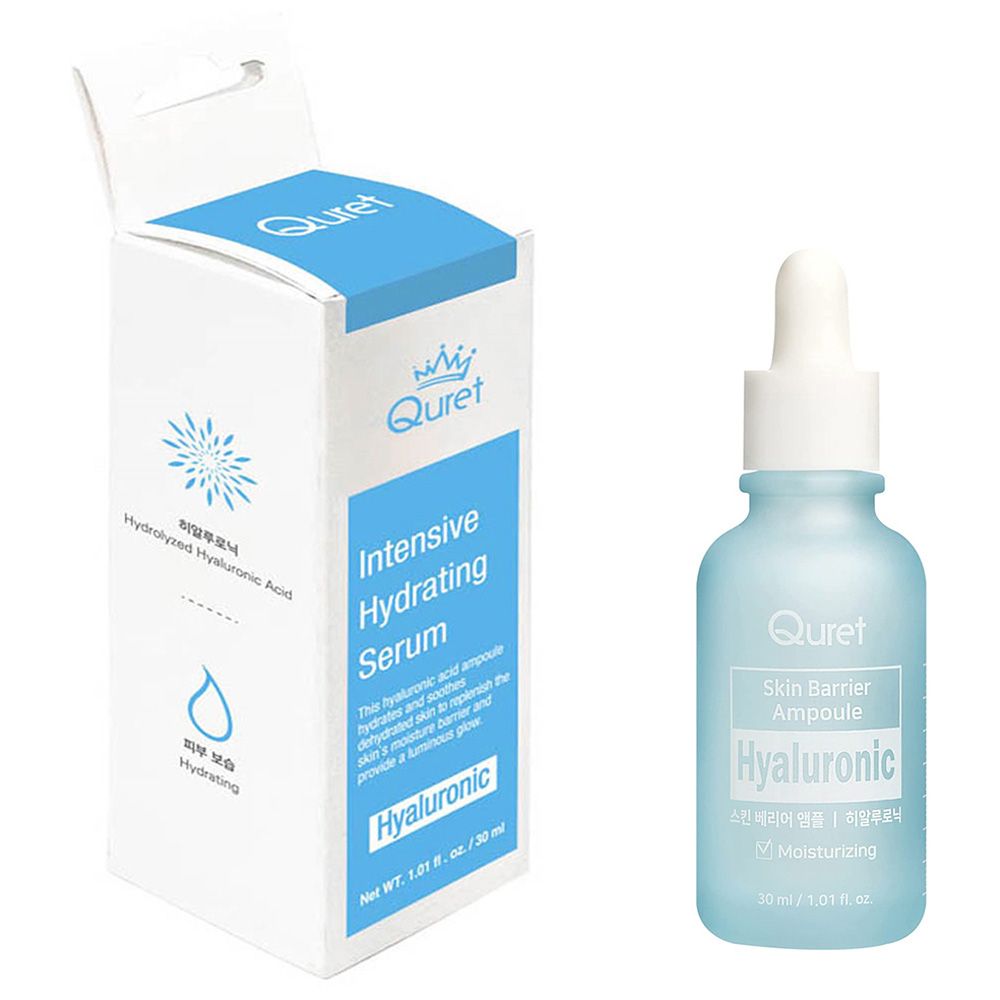 Quret - Intensive Hydrating Serum - Hyaluronic - 30ml