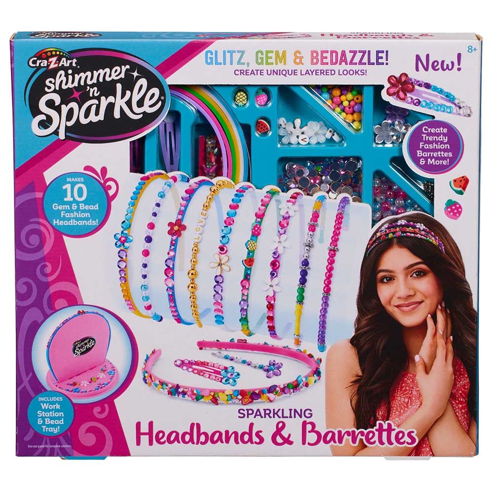 Shimmer 'N Sparkle - Sparkling Headbands & Hair Charms Kit