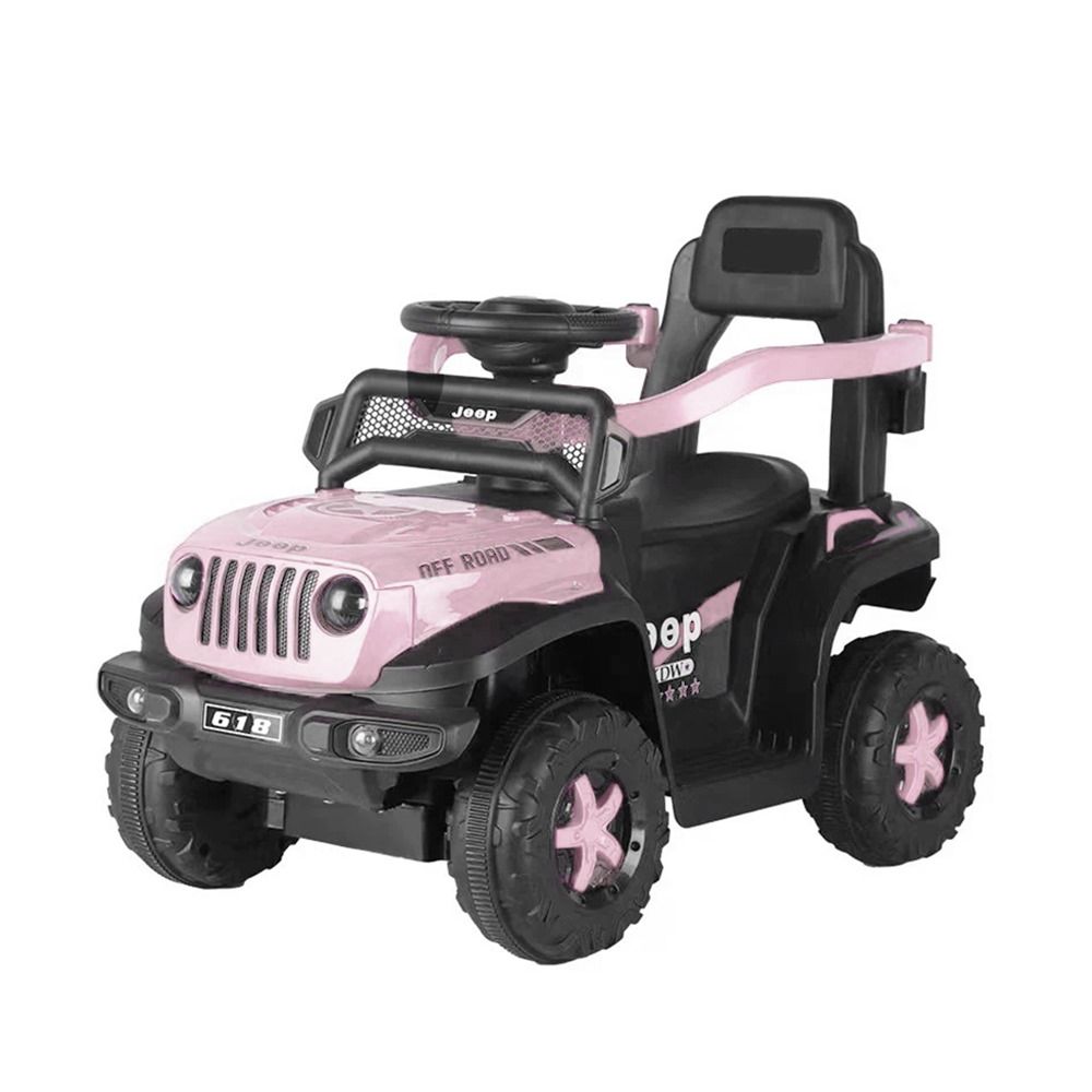 Megastar - Series 2 Ride-On Artic Mini Jeep - Pink