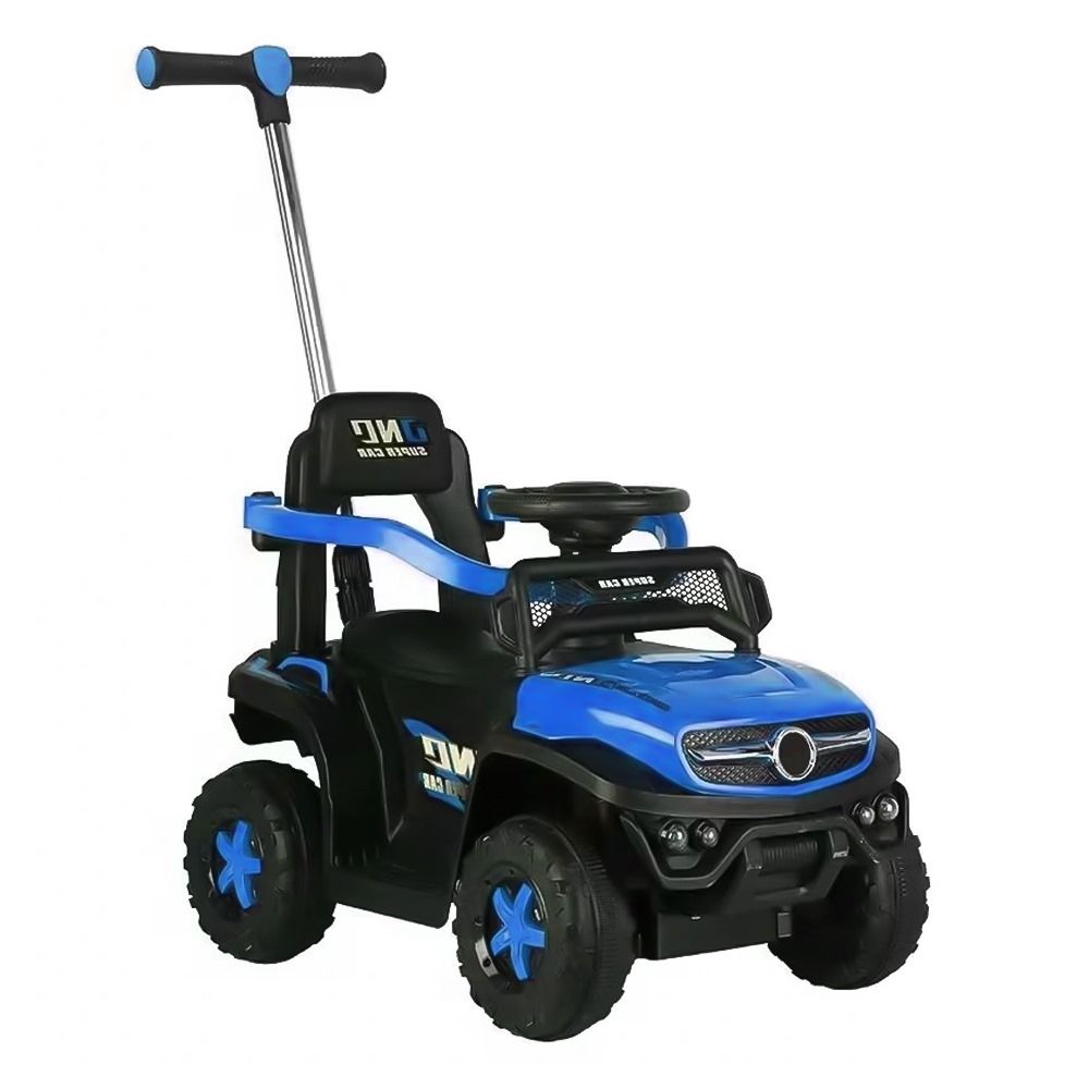 Megastar - 3-in-1 Ride-On Artic Mini Jeep With Push Handle - Blue