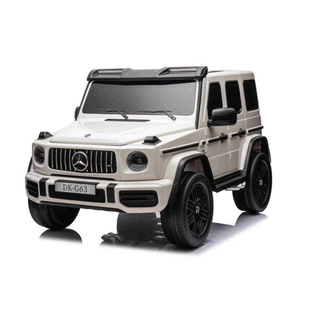 Megastar - Mercedes-Benz AMG G63 2-Seater Ride-On Car - White