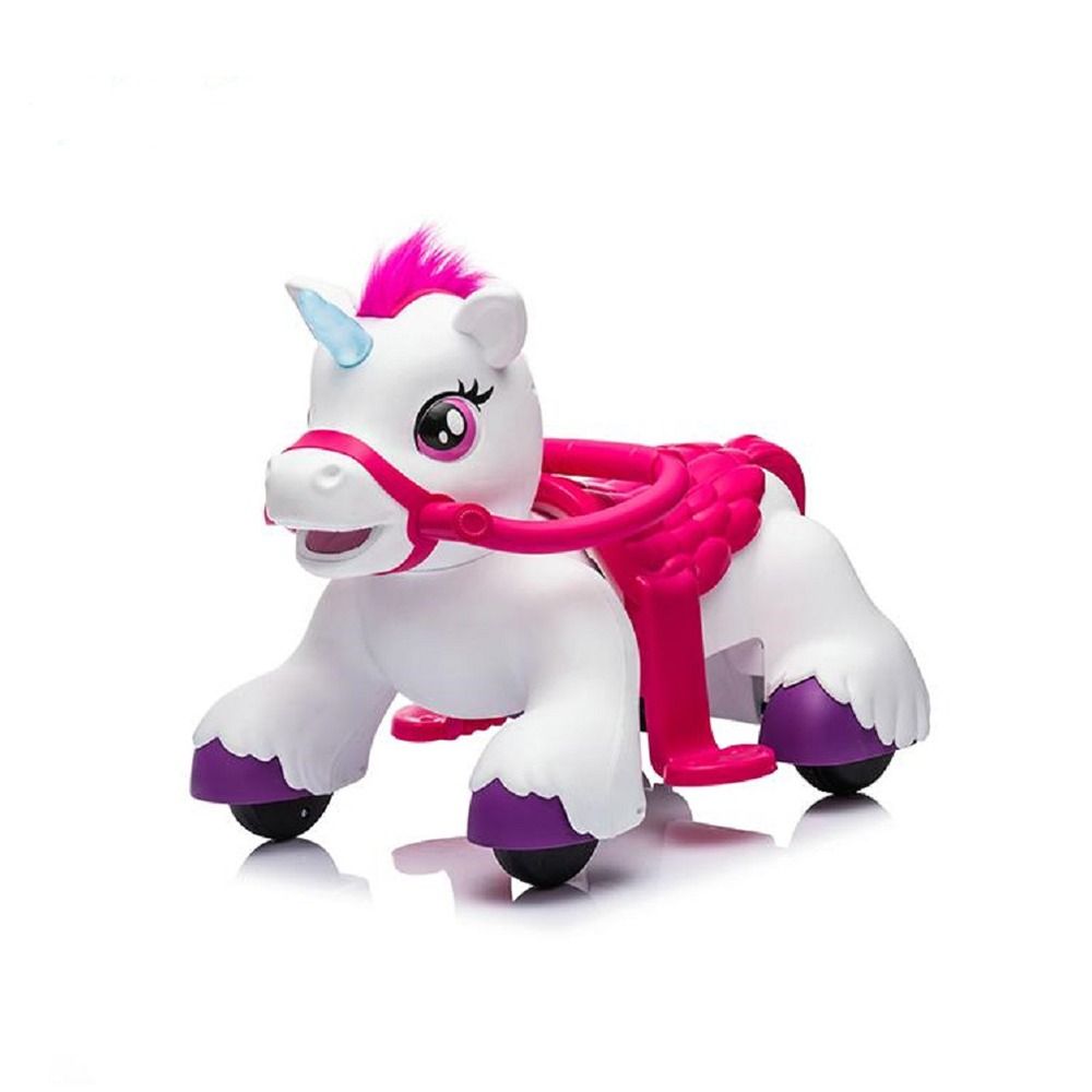 Megastar - My Little Pet Unicorn Ride-On Toy - 12 V - White