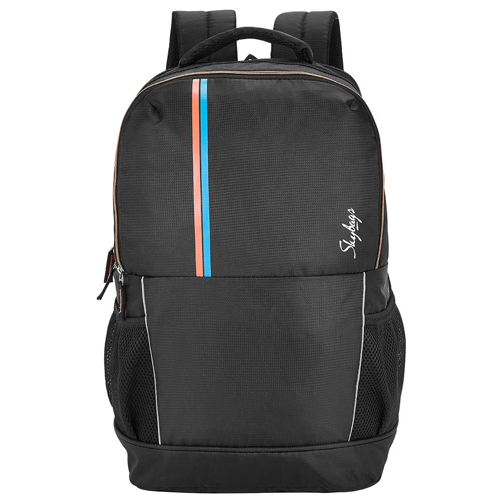 Skybags - Fox Polyester Laptop Backpack - Black - 18.1-inch