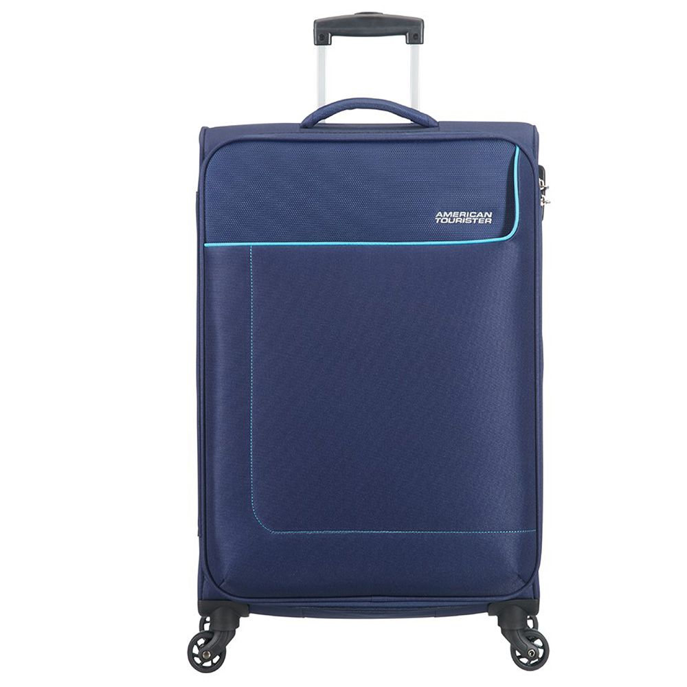 American Tourister - Jamaica Spinner Soft Check-In Luggage Bag - 76cm - Navy