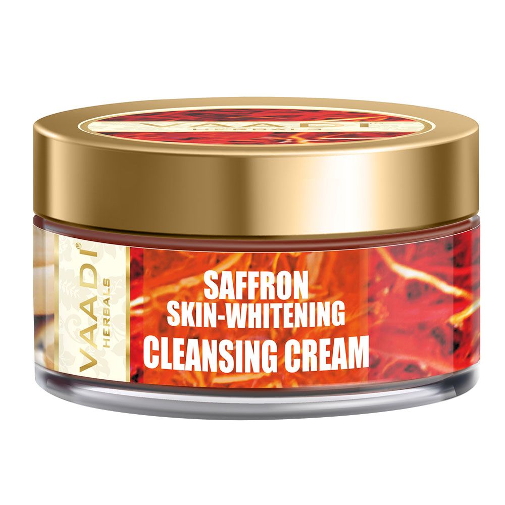 Vaadi Herbals - Saffron Skin Brightening Cleansing Cream - 50 gm