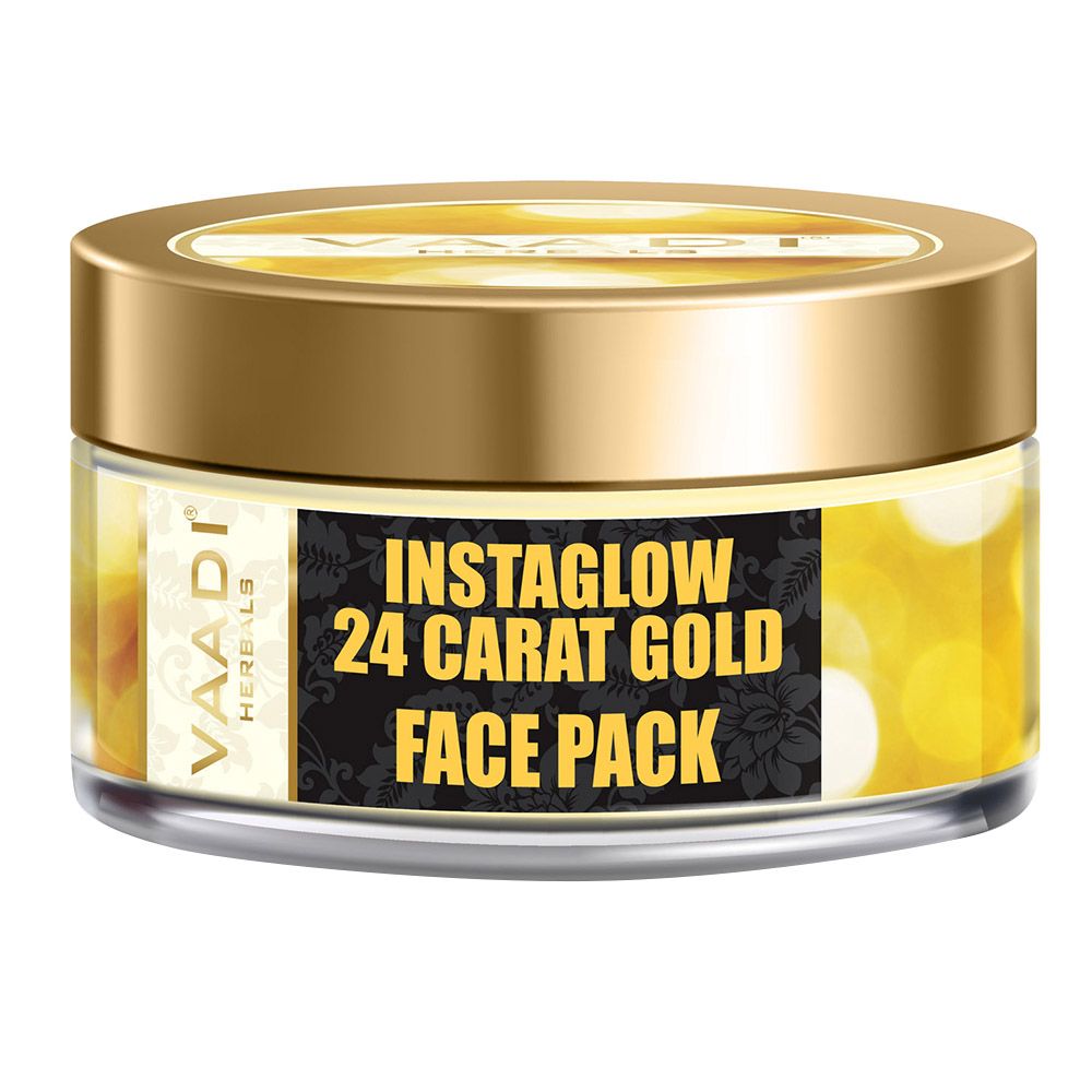 Vaadi Herbals - Instaglow 24 Carat Gold Face Pack - 70 gm