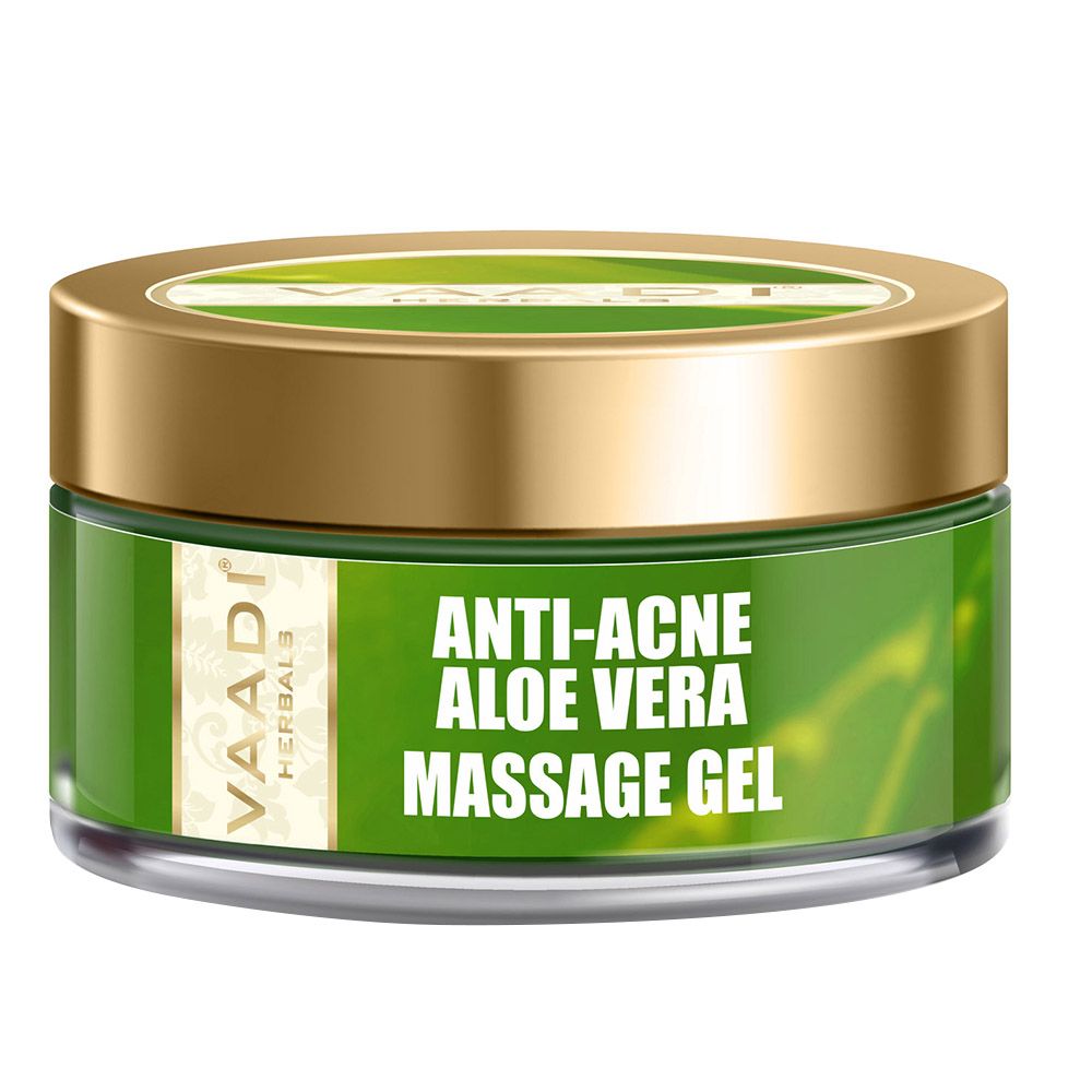 Vaadi Herbals - Anti-Acne Aloe Vera Massage Gel - 50 gm