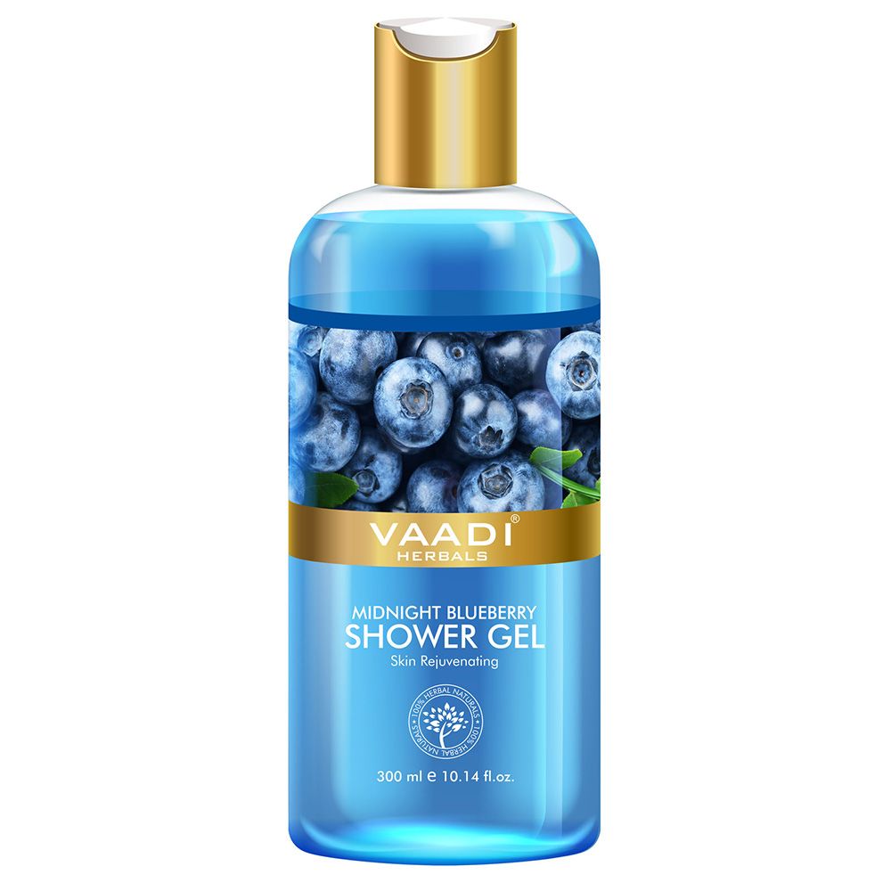 Vaadi Herbals - Midnight Organic Blueberry Shower Gel - 300 ml