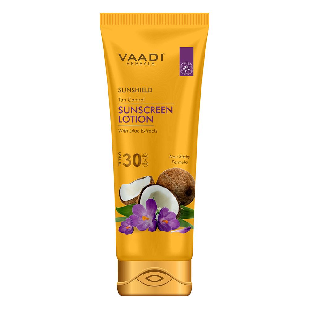 Vaadi Herbals - SPF 30 Sunscreen Lotion w/ Lilac Extract - 110 ml