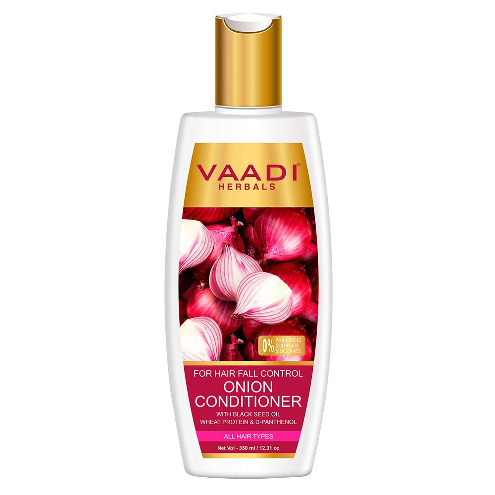 Vaadi Herbals - Onion Conditioner With Black Seed Oil - 350 ml