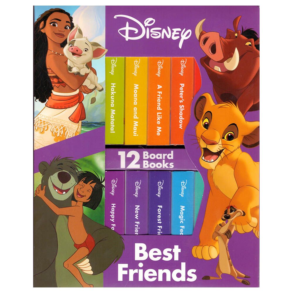 Disney Classics Best Friends My First Library Board Book Set