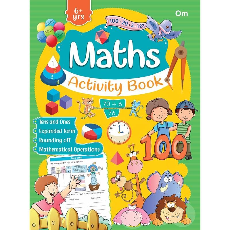 Om Books Maths Activity Book