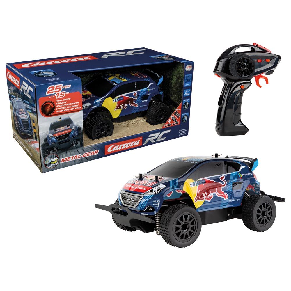 Carrera - Red Bull Peugeot WRX 208 RC Car Toy