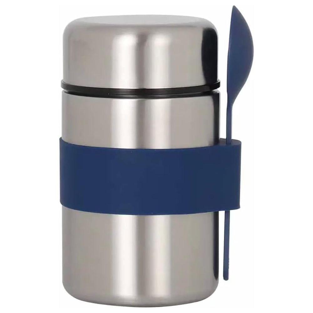 Go Bite - Insulated Stainless Steel Food Jar - Deep Blue - 400 ml