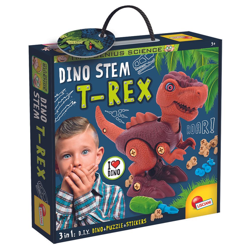 I'm A Genius Science - DIY Dino Stem T-Rex Kit