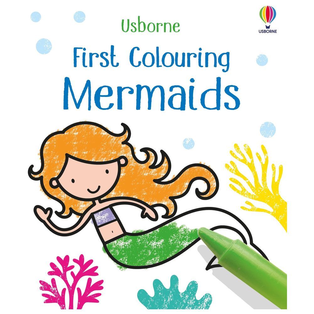 First Colouring - Mermaids