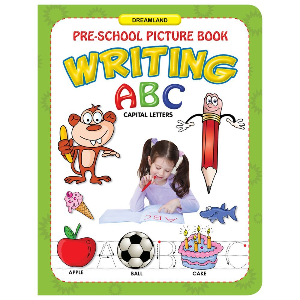 ABC Capital Letters Writing Book