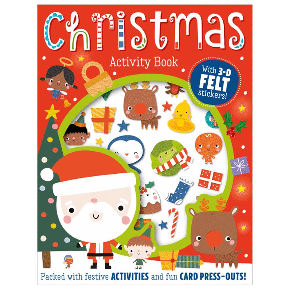 Felt Stickers: Christmas Activity Book