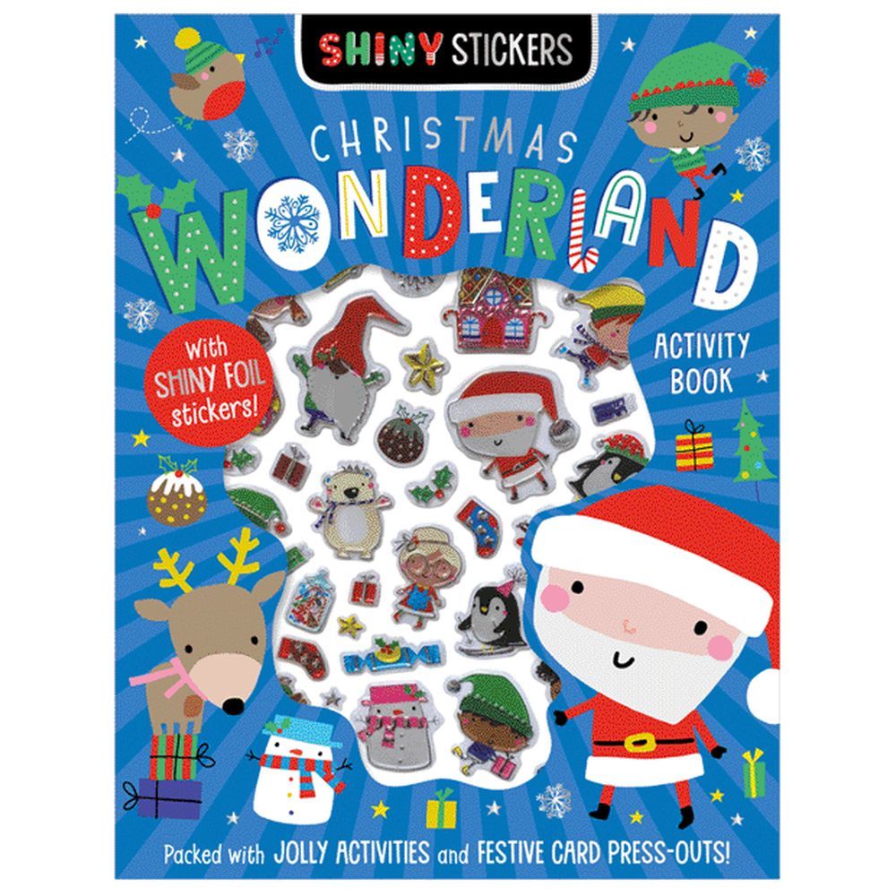 Shiny Stickers Christmas Wonderland Activity Book