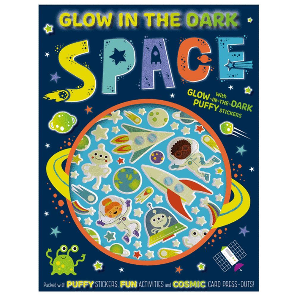 Glow in the Dark Space Activity Book