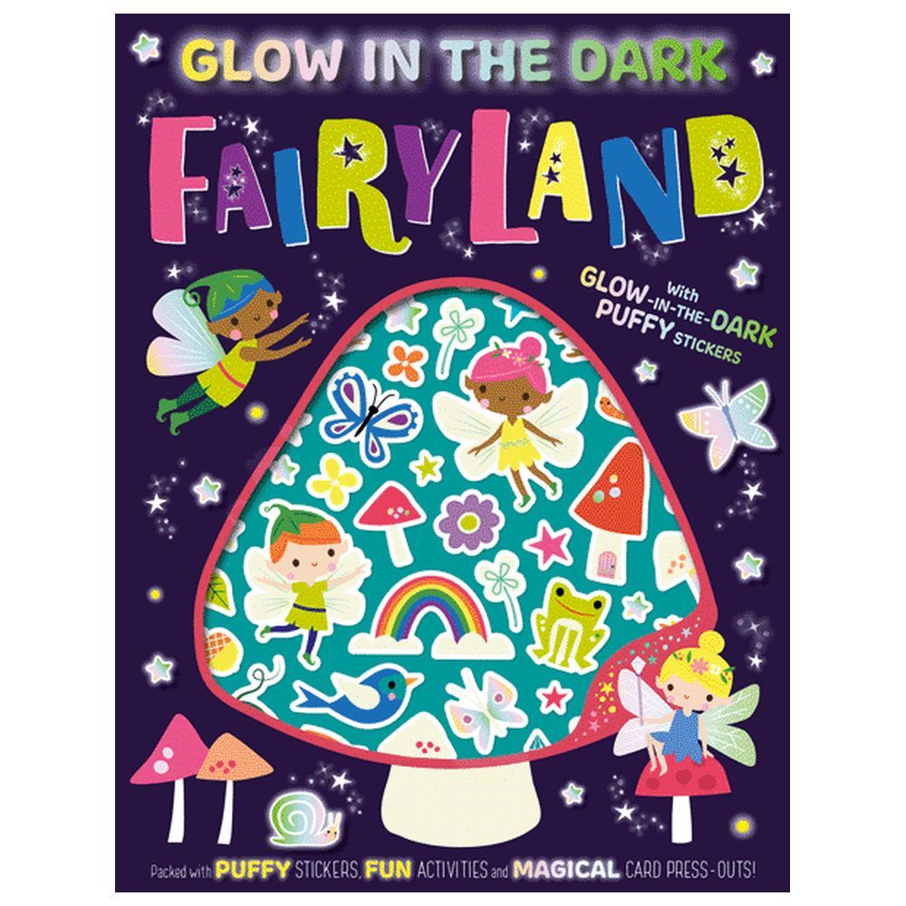 Glow in the Dark Fairyland Activity Book