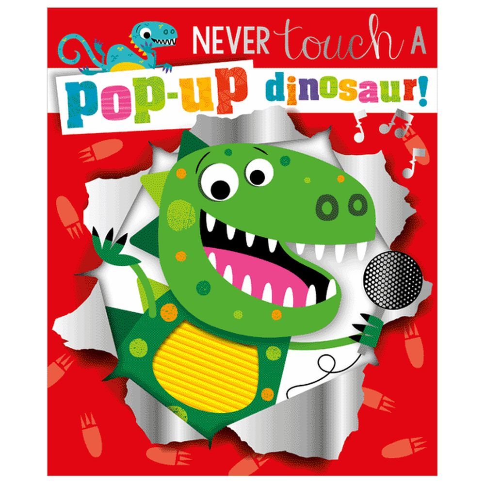 Never Touch a Pop-up Dinosaur! Picture Book