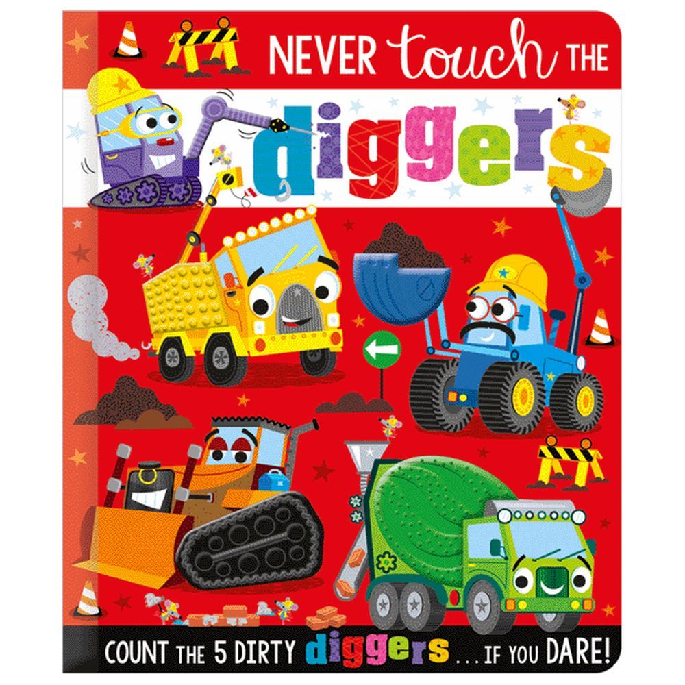 Never Touch the Diggers Counting Board Book