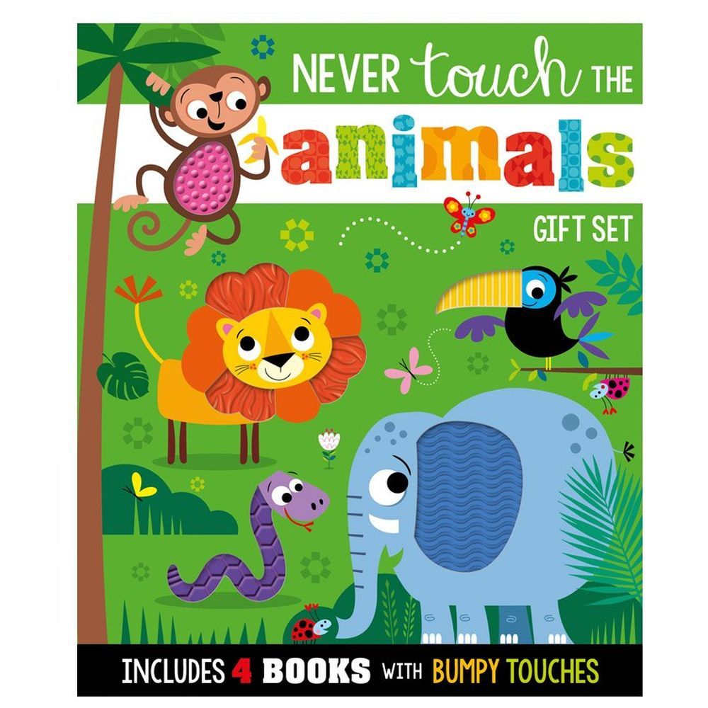 Never Touch The Animals Board Book Gift Set - Pack of 4