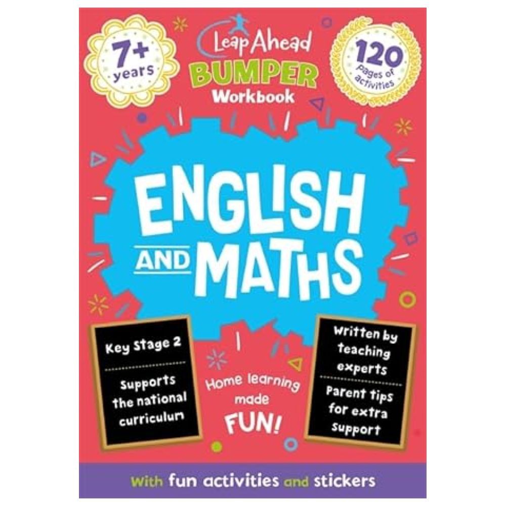 Leap Ahead Bumper Workbook - English And Maths - 7+