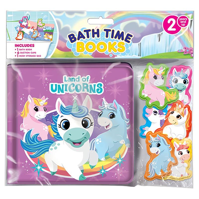 Unicorns Bathtime Book - Eva